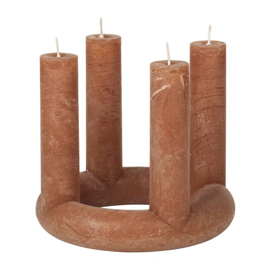 Broste Copenhagen Lucia adventslys Indian tan Broste Copenhagen Lucia adventslys Indian tan