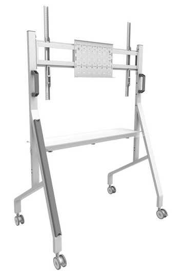 Neomounts by Newstar Move Go Mobile Floor Stand fast install height adjustable Neomounts by Newstar Move Go Mobile Floor Stand fast install height adjustable