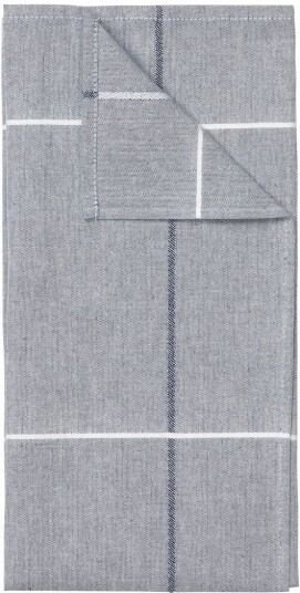 Broste Copenhagen Herman kjøkkenhåndkle 50x70 cm Maritime blue