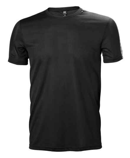 Helly Hansen Herre HH Lifa Quick-dry Basislag T-skjorte Svart M SvartM