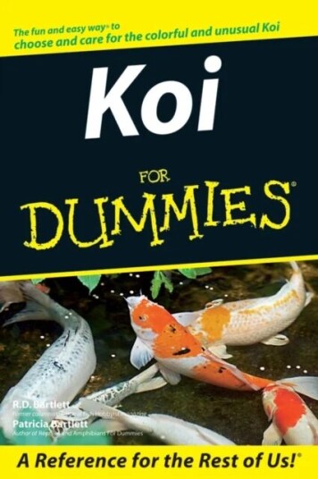 Koi For Dummies Av R. D. Bartlett, Patricia Bartlett