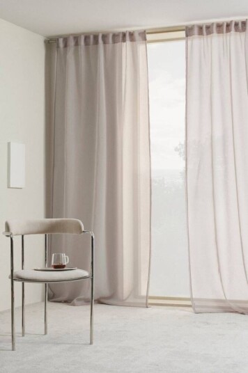 Jotex ALBA multifunksjonsgardin 2-pk Beige 1740079-02-220 1740079-02-300