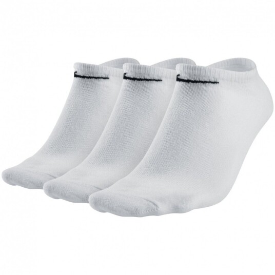 Nike No Show 3pk White/Black S34-38 Nike No Show 3pk White/Black S34-38