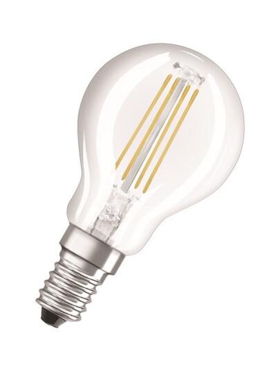 Osram LED-lyspære Mini-ball 6,5W/827 (60W) filament clear dimmable E14
