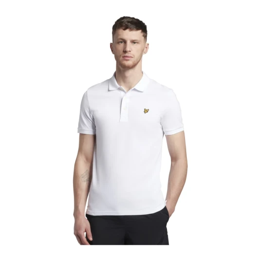 Lyle & Scott Plain Polo Shirt Hvit XXL Lyle & Scott Plain Polo Shirt Hvit XXL