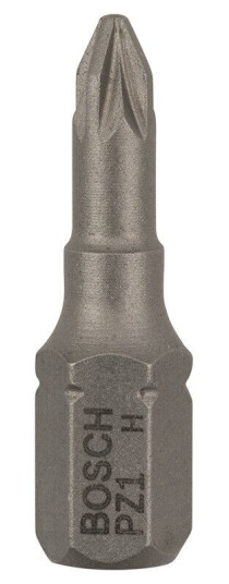 Bosch Skrutrekkerbits, ekstra hard PZ 1, 25 mm