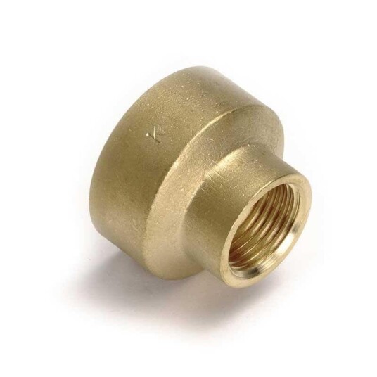 Isiflo Messing Overgangsmuffe 1 1/4"x1"