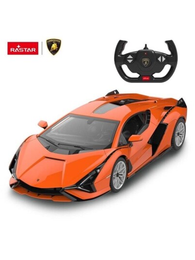 Rastar 1:14 Lamborghini Sian Radiostyrt Bil med LED lys Rastar 1:14 Lamborghini Sian Radiostyrt Bil med LED lys