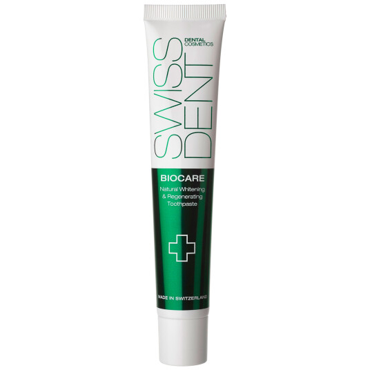 SwissDent Tannbleking Tannkrem BioCare Whitening 50 ml.