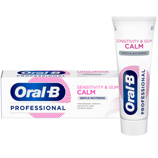 Oral B Tannkrem Profesjonell Sensitivity & Gum Calm Whitening