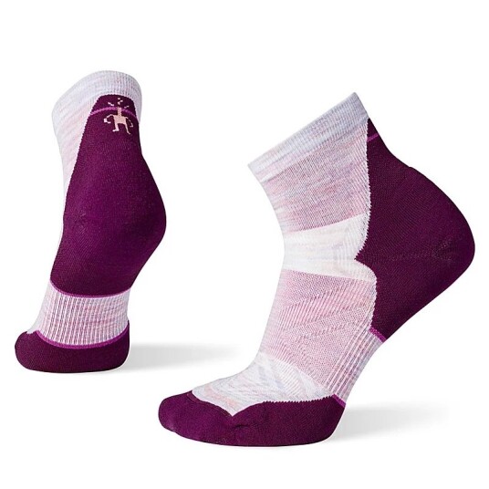 Smartwool Women"s Run Targeted Cushion Ankle Socks Purple Eclipse M Smartwool Women"s Run Targeted Cushion Ankle Socks Purple Eclipse M