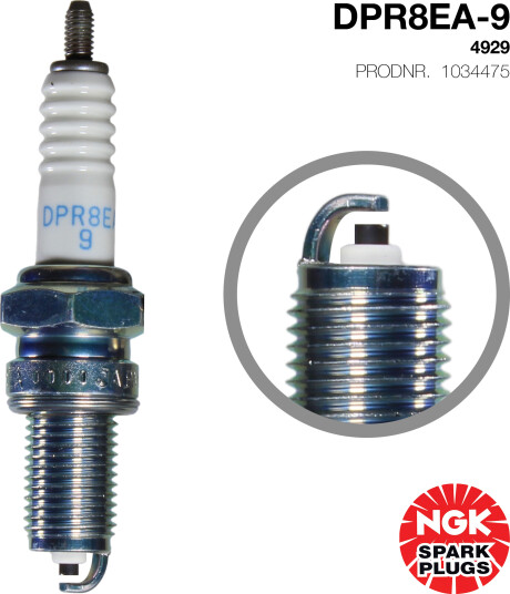 NGK Tennplugg DPR8EA 9 NGK Tennplugg DPR8EA 9