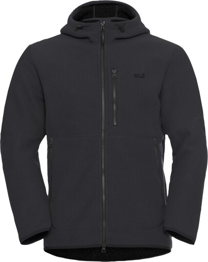 Jack Wolfskin Men"s Lake Ridge Hooded Jacket Black L