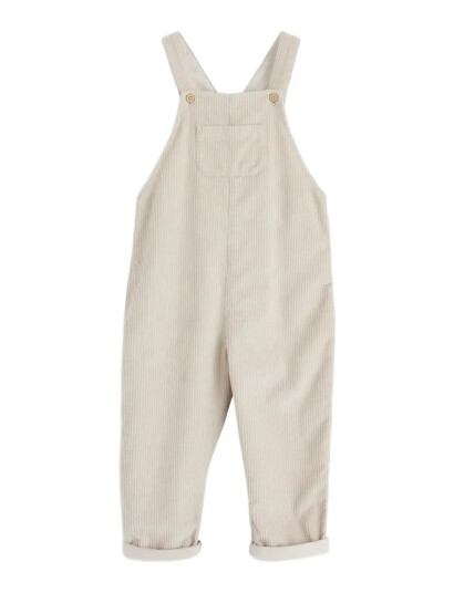 Lindex Dungarees In Corduroy Beige 86 Lindex Dungarees In Corduroy Beige 86