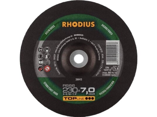 Rhodius 200413 Rs66 Skrubskive 10 Stk