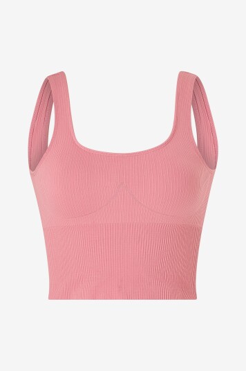 Aim'n Bh topp Ribbed Seamless Shaping Bralette Rosa