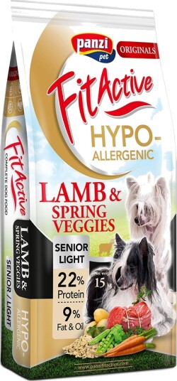 Fitactive Tørrfôr Hypoallergenic Senior Originals Lam 2 X 15 kg