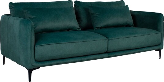 Sofa HOME4YOU Bianka 3 seter Grønn grønn