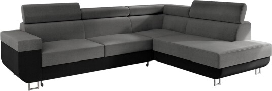 3 seters Hjørnesovesofa Grå
