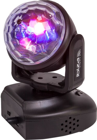 Ibiza Astro Moving Head 6 x 3 Watt Ibiza Astro Moving Head 6 x 3 Watt