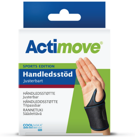 Actimove Sports Edition Håndleddstøtte Justerbar 1 stk.
