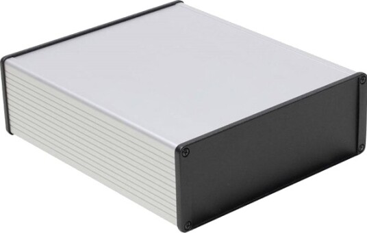 Hammond Electronics 1457U2201E 220 × 165 × 55 mm Aluminium Transparent Kabinett