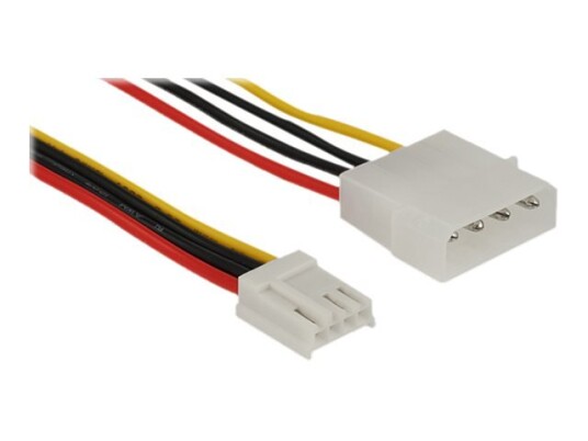 Delock - Strømadapter - 4-Pin Intern Strøm (Hann) Til 4-Pin Mini-Strømkontakt (Hunn) - 60 Cm