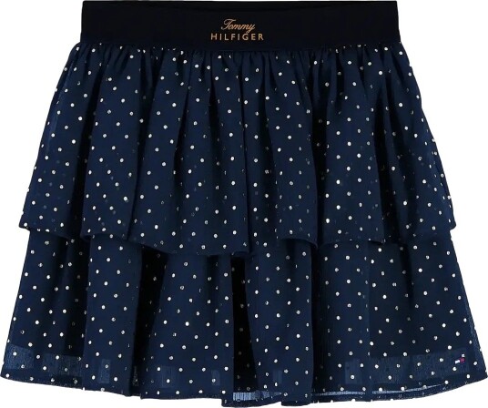 Tommy Hilfiger Dot Foil Rara Skirt DARK BLUE 176