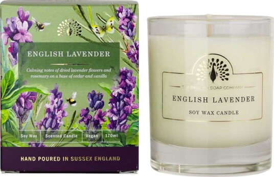 English SC Heritage Collection Soya Duftlys English Lavander