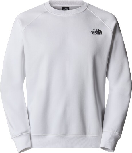 The North Face Men"s Raglan Redbox Crew TNF White S The North Face Men"s Raglan Redbox Crew TNF White S