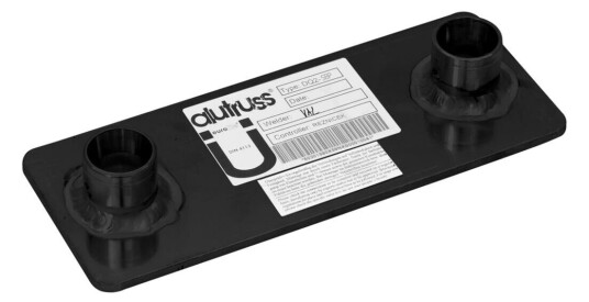Alutruss Decolock Dq2-Bps Base Plate Bk