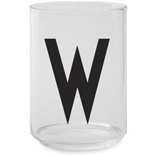 Design Letters Drikkeglass A-Z W