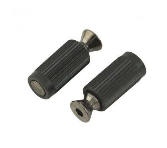 Floyd Rose Frbmmsibnp - Original Bridge Mounting Studs And Inserts, Svart Nickel