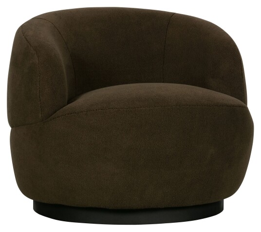 Bepurehome Woolly Loungestol m. Rotasjon - Grønn Unoliving 1524000-01-2 1610503-01-0