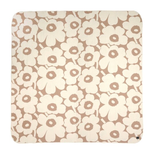 Marimekko Unikko Laken 260 x 260 cm lin, off Hvit