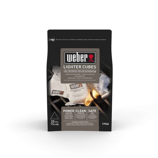 Weber Opptenningsblokker - Pakke Med 22 Stk. Weber Opptenningsblokker - Pakke Med 22 Stk.