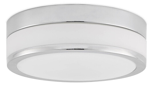 Lindby Flavi taklampe til bad, Ø 28 cm, krom Lindby Flavi taklampe til bad, Ø 28 cm, krom