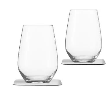 Silwy Drikkeglass Med Magnetbrikke Silwy Drikkeglass Med Magnetbrikke