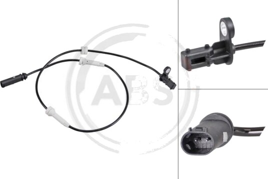 Sensor, ABS A.B.S. 32053 Sensor, ABS A.B.S. 32053
