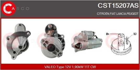CASCO CST15207AS Starter