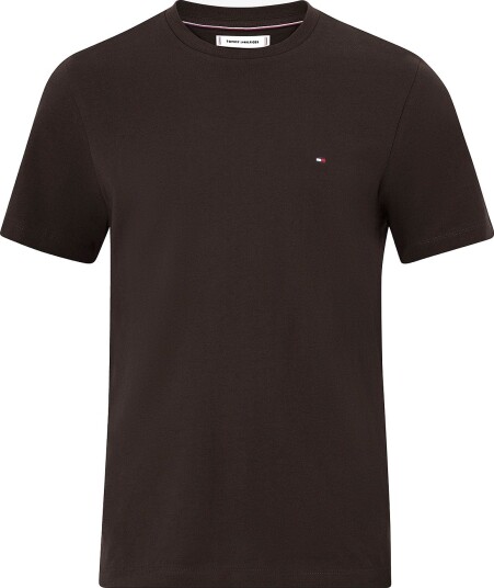 Tommy Hilfiger T skjorte Ess Seasonal Reg Fit Solid Tee Brun