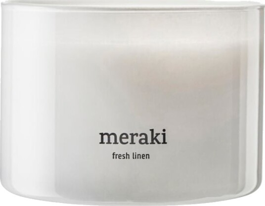 Meraki duftlys 60 timer Fresh linen Meraki duftlys 60 timer Fresh linen