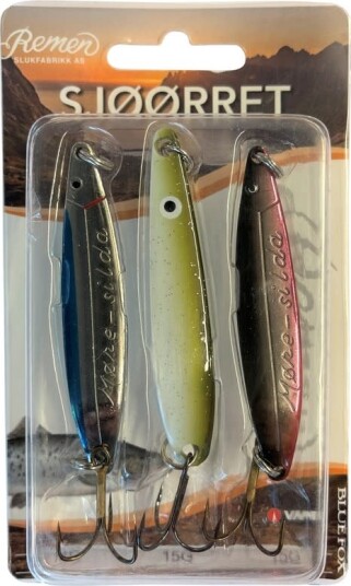 Blue Fox Sluksett 3pcs SJØØRRET