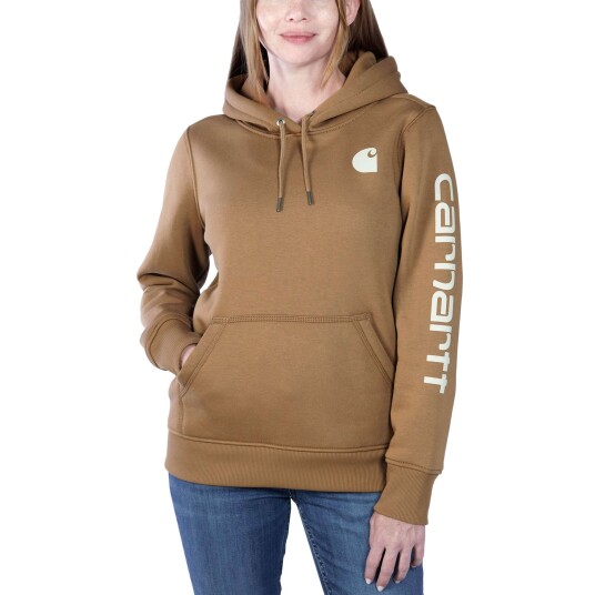 Carhartt Clarksburg Hoodie Women Carhartt® Brown L
