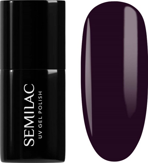 SEMILAC UV Gel Polish 740 Deep Plum