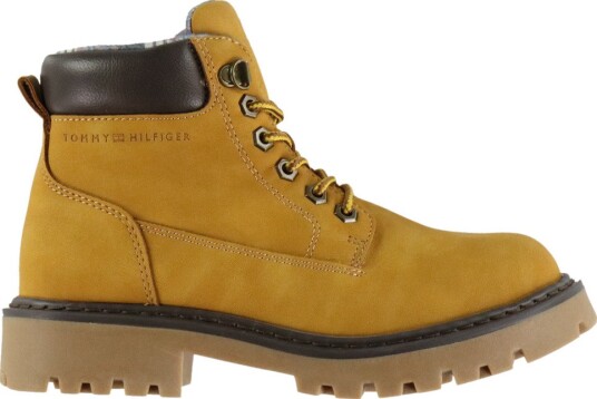 Tommy Hilfiger Lace Up Bootie Ochre/Dark Brown OCHRE/DARK BROWN 35/22.5 cm Tommy Hilfiger Lace Up Bootie Ochre/Dark Brown OCHRE/DARK BROWN 35/22.5 cm