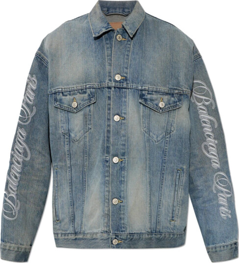 Balenciaga Dame Jakker Blå XL,