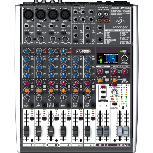 Behringer Xenyx X1204 USB Case Bundle Behringer Xenyx X1204 USB Case Bundle
