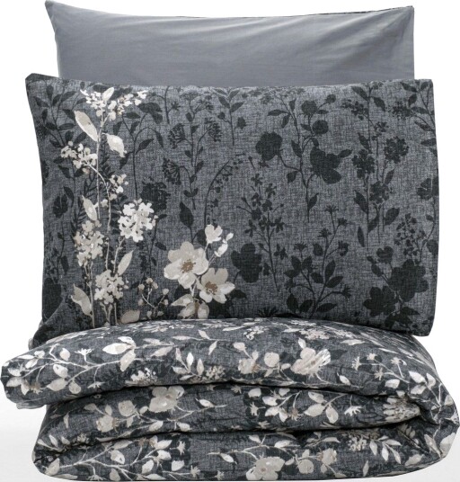 Bravenor sengesett 240x220 cm Antrasitt