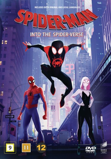 SpiderMan: Into The SpiderVerse (2018) DVD SpiderMan: Into The SpiderVerse (2018) DVD